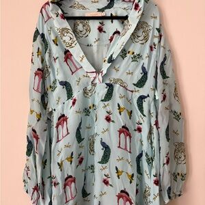 verandah Animal Printed Dress